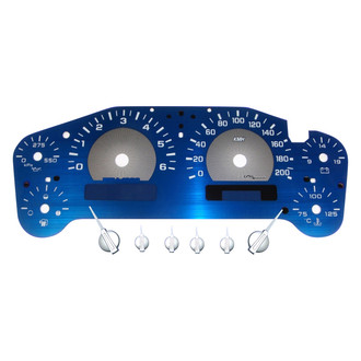 US Speedo® - Aqua Edition Gauge Face Kit, 120 MPH
