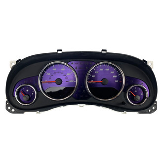 US Speedo® - Amethyst Edition Gauge Face Kit, 100 MPH