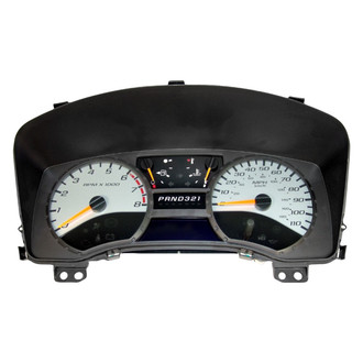 US Speedo® - Daytona Edition Gauge Face Kit, Silver, 110 MPH