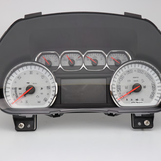 US Speedo® - Daytona Edition Gauge Face Kit, White, 140 MPH