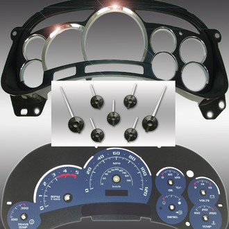 US Speedo® - Escalade Edition Gauge Face, Blue, 120 MPH