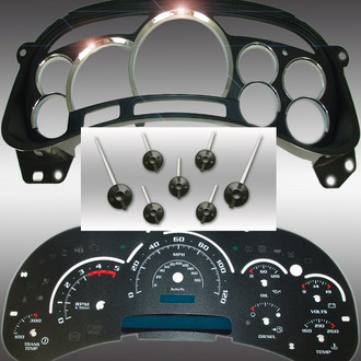 US Speedo® - Escalade Edition Gauge Face, Yellow, 200 KMH