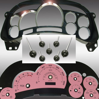 US Speedo® - Escalade Edition Gauge Face (LED Ready), Pink, 120 MPH