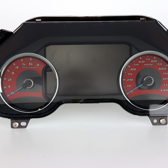 US Speedo® - Daytona Edition Gauge Face Kit, Red