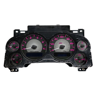 US Speedo® - Stealth Edition Gauge Face Kit, 120 MPH