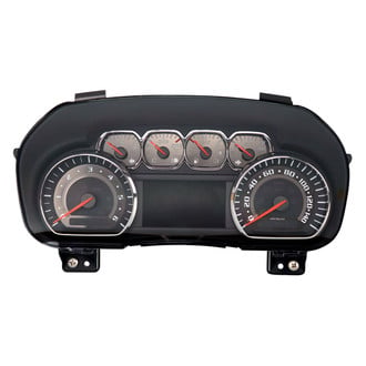 US Speedo® - Stealth Edition Gauge Face Kit, 140 MPH