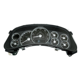 US Speedo® - Stealth Edition Gauge Face Kit, 100 MPH
