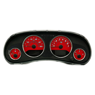 US Speedo® - Daytona Edition Style 1 Gauge Face Kit, Red, 100 MPH, 7000 RPM