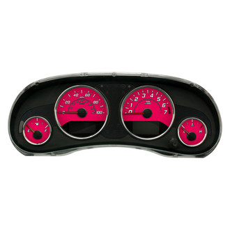 US Speedo® - Daytona Edition Style 1 Gauge Face Kit, Pink, 100 MPH, 7000 RPM