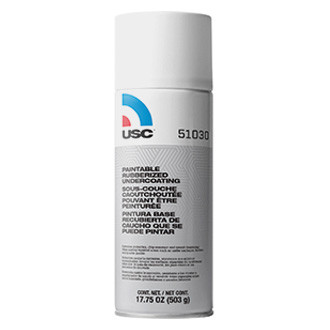USC® - 16 fl. oz. Black Rubberized Aerosol Undercoating