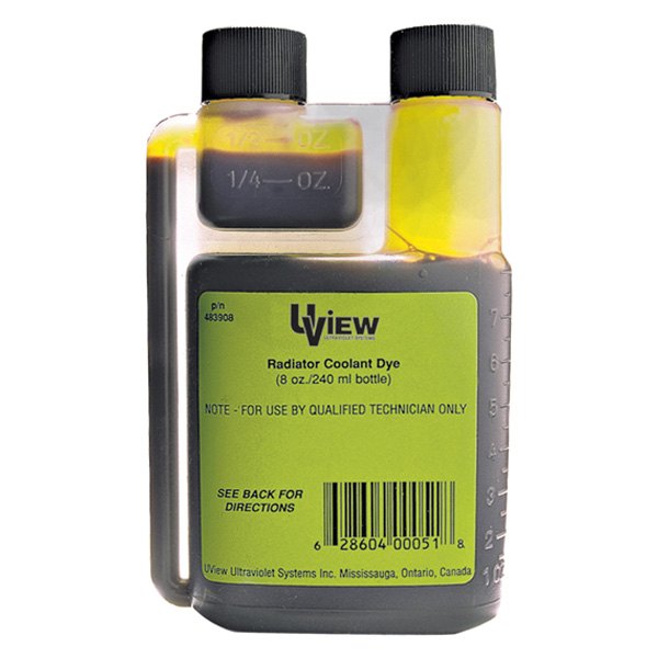 UView® - 8 oz. Radiator Coolant Dye Bottle