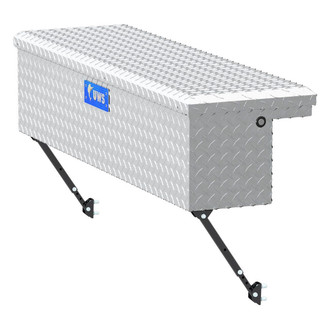 UWS® - Low Profile Single Lid Side Mount Tool Box with Adjustable Legs