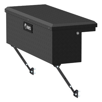 UWS® - Low Profile Single Lid Side Mount Tool Box with Adjustable Legs