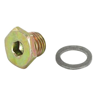 Vaico® - Oil Pan Drain Plug with Seal Ring