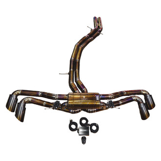 Valvetronic Designs® - Grade 5 Titanium Valved Cat-Back Exhaust System with Quad Rear Exit