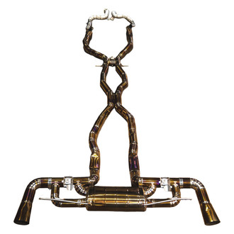 Valvetronic Designs® - Grade 5 Titanium Valved Cat-Back Exhaust System with Split Rear Exit