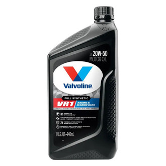 Valvoline® - VR1 Racing™ SAE 20W-50 Conventional Motor Oil, 1 Quart