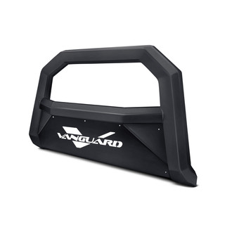 Vanguard Off-Road® - 2.5" Optimus Series Black Bull Bar with Skid Plate