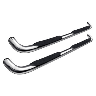 Vanguard Off-Road® - 3" Cab Length Polished Round Side Steps