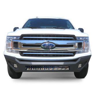 Vanguard Off-Road® - Full Width Black Powder Coated Front HD Bumper