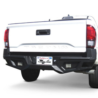 Vanguard Off-Road® - Full Width Black Powder Coated Rear HD Bumper