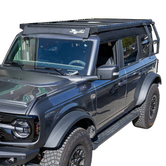 Vanguard Off-Road® - Craftsmen Black Roof Cargo Basket with Ladder