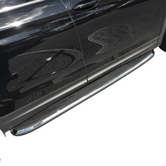 Vanguard Off-Road® VGSSB-0958AL - 5" OEM Style Black Running Boards