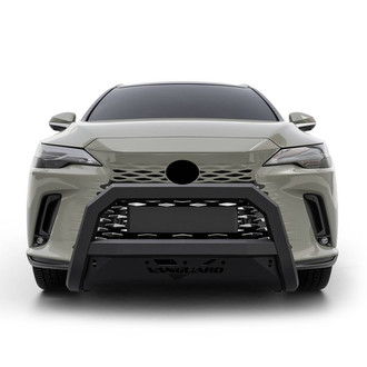 Vanguard Off-Road® - 3" Optimus Series Black Wide Bull Bar with Skid Plate
