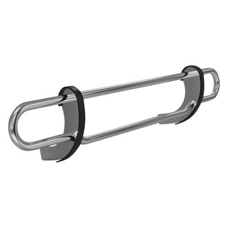 Vanguard Off-Road® - Bottom Drop Style Double Tube Polished Rear Bumper Guard