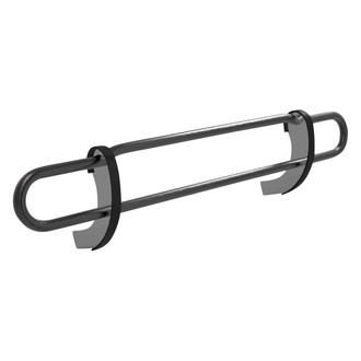 Vanguard Off-Road® - Top Rise Style Double Tube Black Rear Bumper Guard