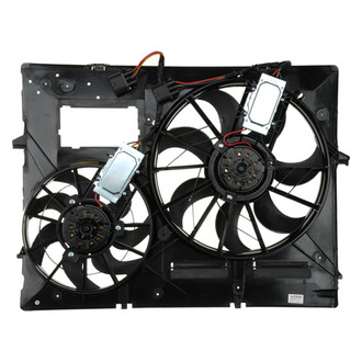 VDO® - Dual Radiator and Condenser Fan Assembly