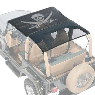 VDP® - Koolbreez™ Pirate Jolly Roger Full Nylon Mesh Top