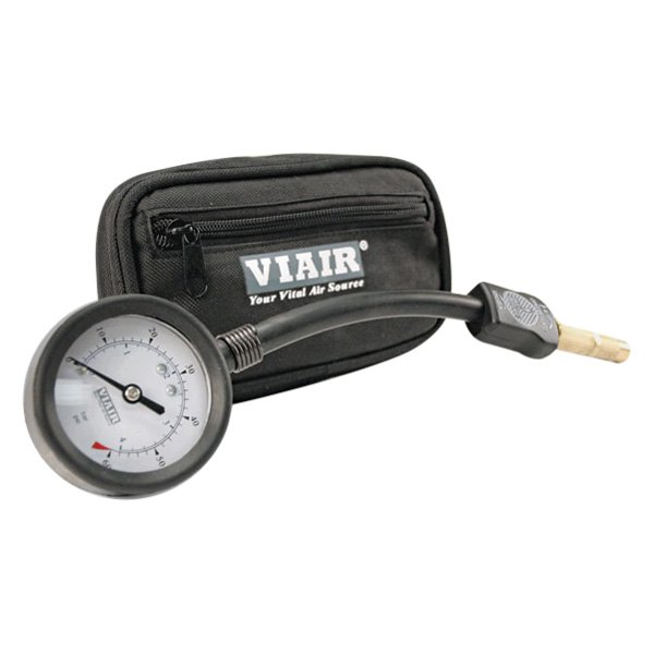 Viair® - 0 to 60 psi 3-In-1 Air Down Dial Tire Pressure Gauge with Twist-On Chuck