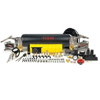 Viair® 20019 - 400 Series™ 200 psi Chrome 444C Dual Onboard Air System