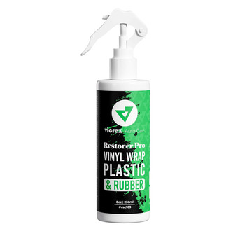 Vicrez® - Auto Care Restorer Pro Vinyl Wrap, Plastic and Rubber with Microfiber Towels Kit