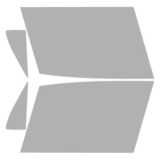 Vicrez® - Front Fixed and Front Roll-ups, Driver and Passenger Side Pre-Cut Roll-up Window Tint, 5% - Dark VLT