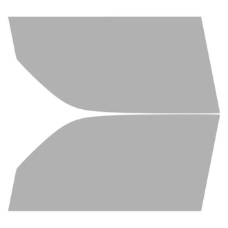 Vicrez® - Front Roll-ups, Driver and Passenger Side Pre-Cut Roll-up Window Tint, 5% - Dark VLT