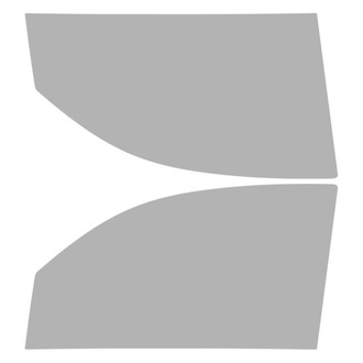Vicrez® - Front Roll-ups, Driver and Passenger Side Pre-Cut Roll-up Window Tint, 50% - Light VLT