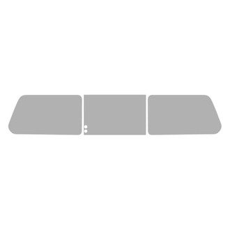Vicrez® - Back Glass, 3 piece Slider Pre-Cut Window Tint, 50% - Light VLT