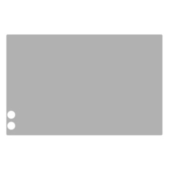 Vicrez® - Back Glass, 3 piece Slider, Center Pre-Cut Window Tint, 25% - Medium VLT
