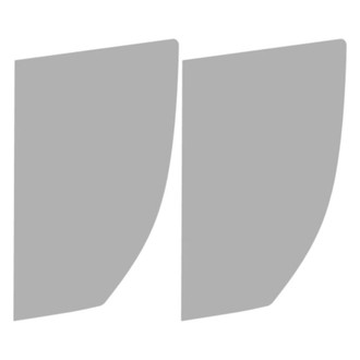Vicrez® - Front Roll ups Stacked, Driver Side Pre-Cut Window Tint, 5% - Dark VLT