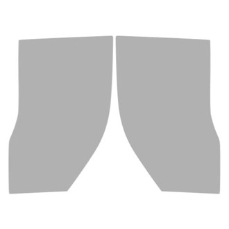 Vicrez® - Front Roll-ups, Driver and Passenger Side Pre-Cut Roll-up Window Tint, 5% - Dark VLT