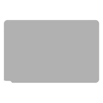 Vicrez® - Back Glass, 3 piece Slider, Center, Power Pre-Cut Window Tint, 50% - Light VLT