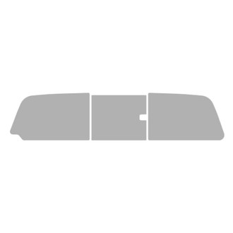 Vicrez® - Back Glass, 3 Piece Slider, Defrost Pre-Cut Window Tint, 25% - Medium VLT