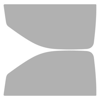 Vicrez® - Front Roll-ups, Driver and Passenger Side Pre-Cut Roll-up Window Tint, 5% - Dark VLT