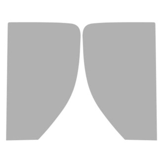 Vicrez® - Front Roll-ups, Driver and Passenger Side Pre-Cut Roll-up Window Tint, 5% - Dark VLT