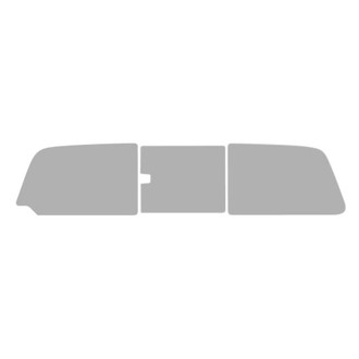 Vicrez® - Back Glass, 3 piece Slider Pre-Cut Window Tint, 25% - Medium VLT