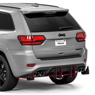 Vicrez® - Genali VR2 Style Rear Diffuser