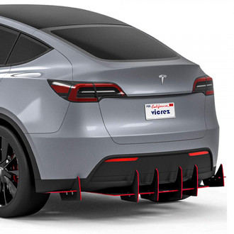 Vicrez® - Genali VR2 Style Rear Diffuser
