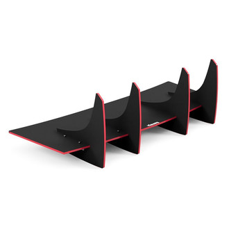 Vicrez® - Genali VR4 Style Matte Black Rear Diffuser